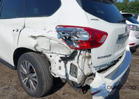 2017 Nissan Pathfinder S из США, поврежденный, VIN 5N1DR2MM7HC650594